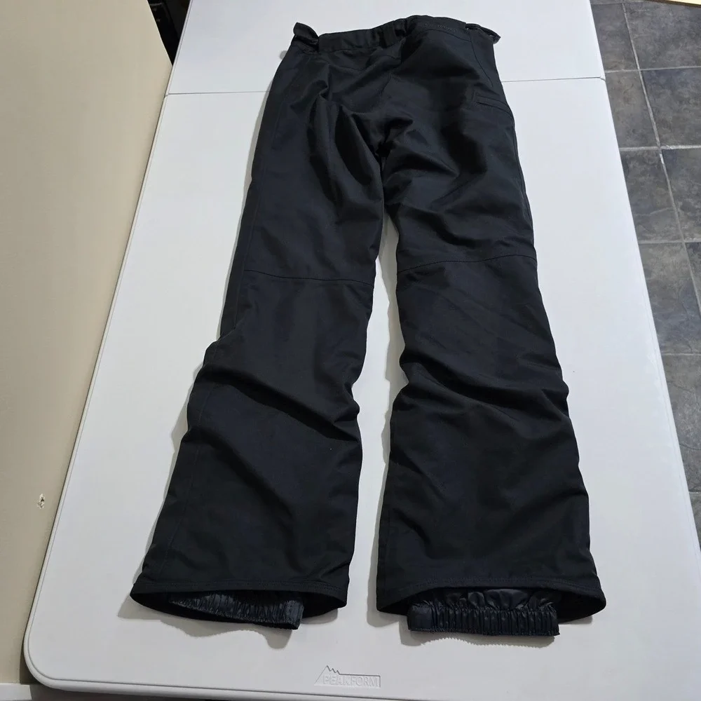 Under Armour Snow Pants Kids youth Medium storm Black Insulated Ski Snowboard